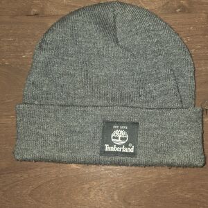Timberland Charcoal Knit Beanie